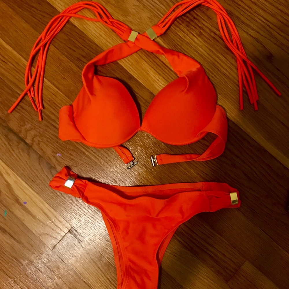 NWOT Bright Orange Swimsuit